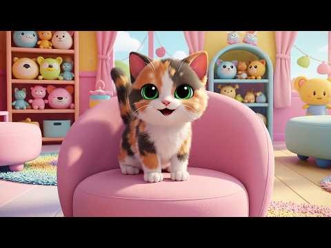 Happy Kitten Paws Tap Tap Tap | Dancing Cat & Animal Rhythm Song