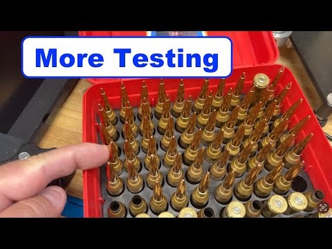 Load development testing pointing and nosering tools