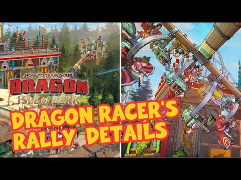 How To Train Your Dragon: Dragon Racer's Rally Details Released | Epic Universe Update