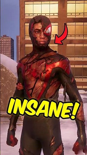 How To Get The Damaged Suit In Spider-Man Miles Morales?🤔🤯 #videogames #spiderman #giveaway