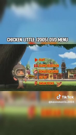 Chicken Little (2005) DVD Menu| #chickenlittle #nostalgia #dvdmenu #2000s #fyp #foryoupage #childhood #disneymovies #2000sthrowback