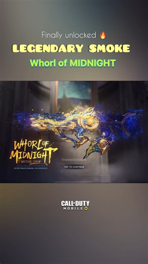 Got Legendary Smoke in JUST 2 Spins! 🔥 #codm