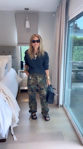 Do Not Disturb …unless you add value 🔥 Shop my fave cargos here: https://links.being-caroline.com/amzn/pants-rothco-cargo-camo Sunnies: https://rstyle.me/ 3rPIu_Iv9SAaDMj-Ih13BQ The sweatshirt by Drake’s california ❤️ Choose Happy! Choose You! Yes You Can! Get Up Get Dressed Let’s Do This 💋 #lookgoodfeelgood #getreadywithme #getdressedwithme #ootdfashion #ootdinspiration #ootdstyle #over50style #over50andfabulous #over50fashion #midlife #midlifejourney #midlifefashion #midlifestyle #midliferei