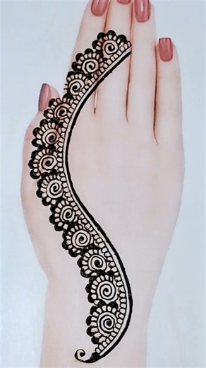 Snake design mehndi easy #mehndi #mehndidesign #ytshorts #shorts