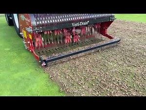 Verti-Drain in Action