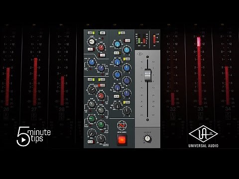 5-Minute UAD Tips: Neve 88RS Channel Strip Collection
