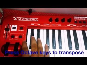 Behringer Umx Midi Usb controller transpose