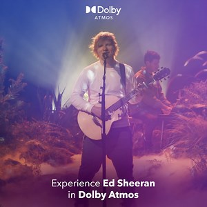 With Dolby Atmos, you can unleash the full potential of your music. See what Ed Sheeran thinks about Dolby Atmos in the video! #Dolby #DolbyAtmos #LoveMoreInDolby #EdSheeran | Dolby