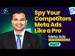 How to Do Meta Ads Competitor Analysis | Spy Your Competitors Ads | Meta Ads Tutorial Part 7
