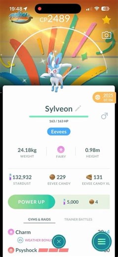 Every shiny eevelution!