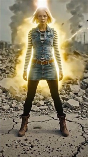 What If Android 18 Went Super Saiyan? (Live-Action Hyperreal Power Up) ⚡