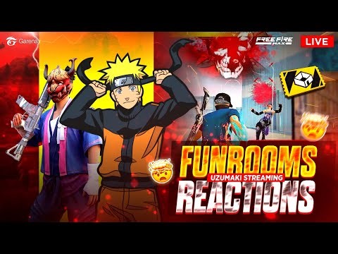🔴10K SPECIAL⚠️FUNN ROOMS🔴UZUMAKI GAMING-IS LIVE-#freefire#trending