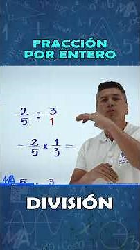 Division of fraction and integer