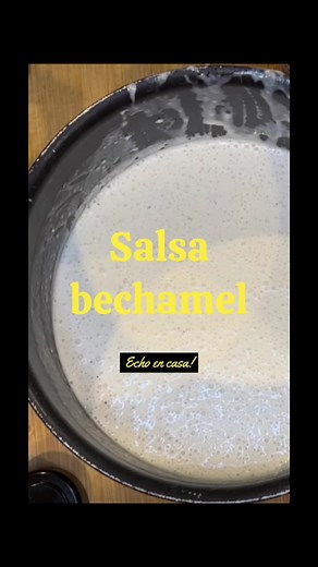 Receta de salsa bechamel casera con cebolla
