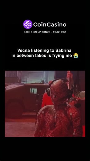 Celeb updates on Instagram: "While Vecna is busy being a terrifying, telepathic lich with a serious grudge against Hawkins, the internet has collectively decided he’s actually a #codecoin misunderstood diva. The “crazy funny” reality of Vecna isn’t his bone-snapping abilities, but the behind-the-scenes chaos of Jamie Campbell Bower in that suit. Imagine a dark, brooding dark wizard—now imagine him trying to drink iced coffee through a straw because his prosthetic fingers are too long and gooey t