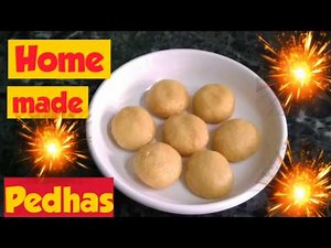 Homemade Pedhas | How to make peda at home | Tasty peda recipe | peda recipe