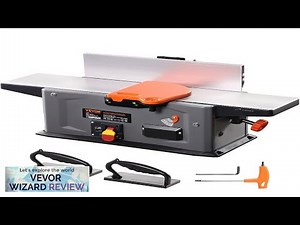 VEVOR Spiral Benchtop Jointer 6 in 1.5HP 10000 RPM Bench Top Wood Review