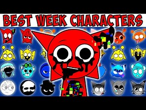 ALL BEST WEEK CHARACTERS | FNF Character Test | Gameplay VS Playground