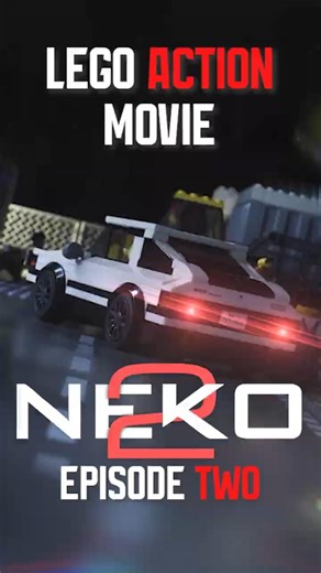 LEGO Stop Motion 💥 NEKO 2 Ep.2 #shorts #lego #brickfilm #brick #legostopmotion #legocity #animation