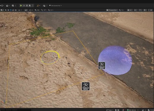 Ihor Fridman is back to tell us about TeraLand, a new landscaping toolset for Unreal Engine 5. The tool enables high-quality displacement without FPS loss, integrates seamlessly into existing pipelines, and requires no custom engine build or plug-ins: https://80.lv/articles/learn-more-about-teraland-a-new-landscaping-toolset-for-unreal-engine | 80 Level