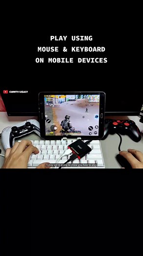 HOW TO PLAY MOBILE GAMES USING MOUSE AND KEYBOARD USING IPEGA CONVERTER/ CONTROLLER