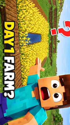 This SIMPLE Wheat Farm Will Save Your Early Game 😱🌾