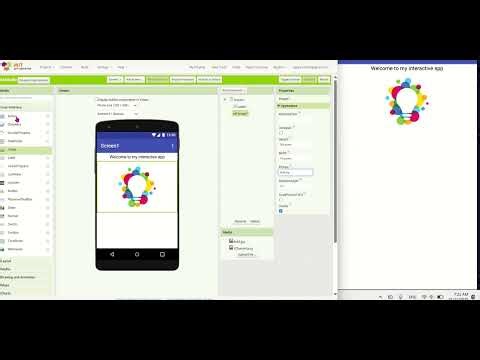 MIT App Inventor Chapter 6｜ 按一下就有反应的 App My Gratitude - A Simple Interactive App ｜Beginner 温柔教学