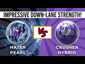 DV8 Hater Pearl versus Ebonite Crusher Hybrid // Ball Review