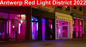 Antwerp Red Light District, Belgium: Antwerpen Rosse Buurt, België: Anvers Quartier Rouge, Belgique