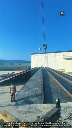 Large Steel Cone Cap