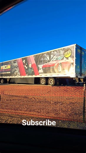 Trucking- just ran into a convoy of Mercum Auction trailers. intersting!