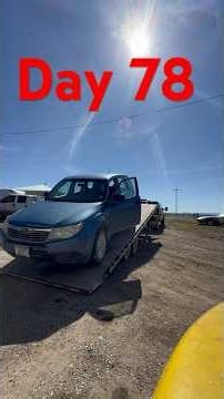 Day 78. Knock Knock! #montana #mechanic #repair #ford #diesel #nittotires #subaru #forester #blownup