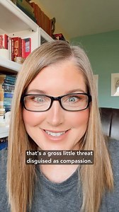 Here we have the spiritual equivalent of a Yelp review from someone who’s never left their hometown. Hit play to watch me politely decline the divine ultimatum. Again. 😇 ⁣ How do you answer this comment? 🖤 Link in bio for merch, blogs & more godless goodness ⁣ #AtheistHumor #LeaveMeOutOfYourAfterlifePlan | Godless Mom