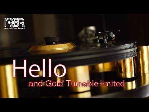 Audiophile Music - Hello and Gold Limited Turnable - Natural Beat Record