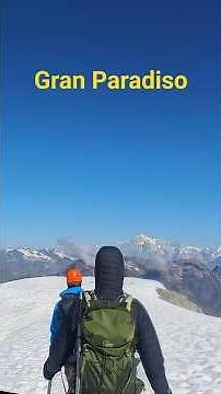 Reaching 4000M on Gran Paradiso #hikingvlog #alpinisme #outdooradventure