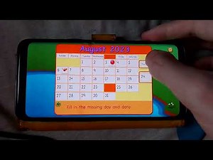 Starfall: The "August 24, 2023" Calender