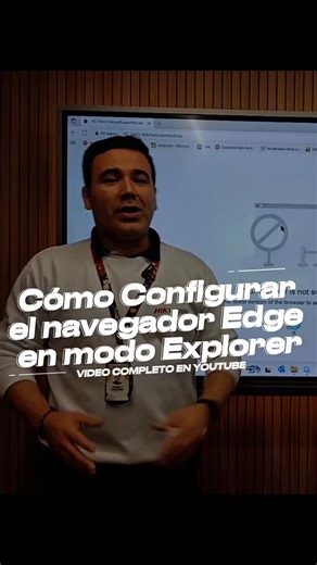 Grupo Control on Instagram: "¿Problemas para ver tus cámaras en el navegador? 🧐 No es la cámara, ¡es la configuración! ​Aprende a habilitar la compatibilidad con Internet Explorer en Edge y recupera el control total de tus dispositivos. 🚀 ​✅ Rápido ✅ Fácil ✅ Sin instalar programas raros ​📺 Video completo disponible ya en nuestro canal de YouTube. ¡Haz clic en el enlace de abajo para verlo! 👇 https://youtu.be/lPiFWfqQwZY?si=XxvGN8275lNNvopY"