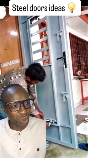 Joseph MoxabeeTv on Instagram: "Steel doors ideas/milango ya chuma #steeldoors #milangoyachuma #steeldoordesigns #frontdoor #weldingdoors"