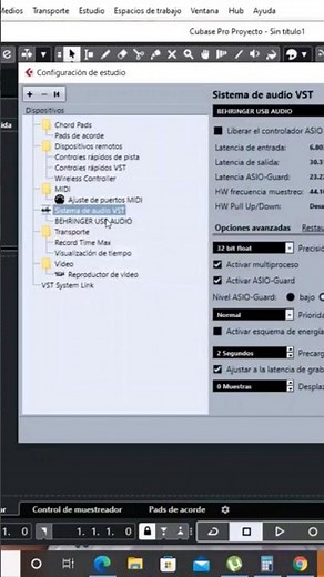 How to set up an audio interface for recording [Cubase] #shorts #homestudio #daw