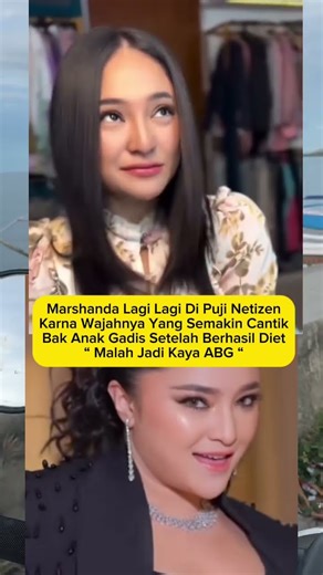 Marshanda lagi di puji netizen karna wajahnya yang semakin cantik #trending #marshanda #artist #fyp