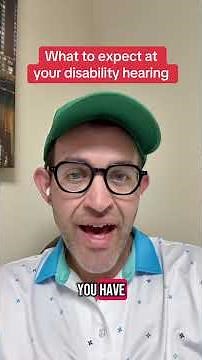 Here's what you can expect to be asked on your Disability hearing