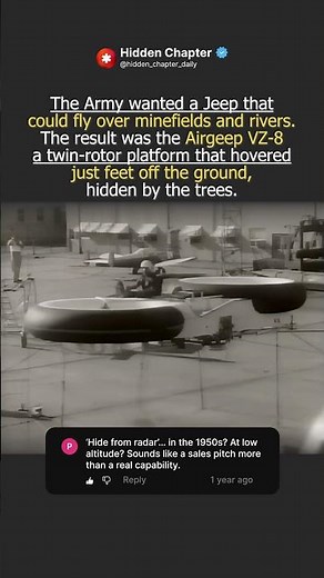 🛻🌬️The Army’s Flying Jeep: The Piasecki Airgeep