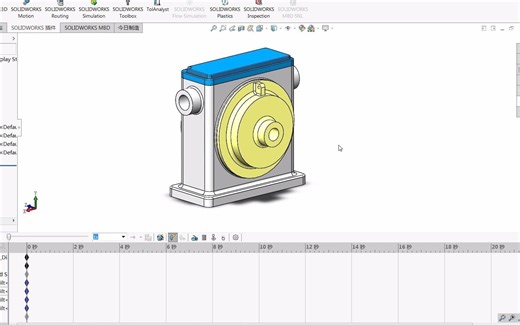 SolidWorks动画怎么做？我来带你入门！P1