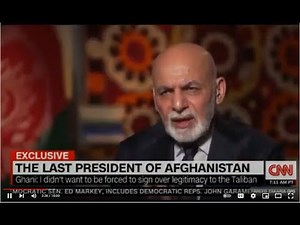 Interview w/ Former Afghan President Ashraf Ghani, One Yr After Kabul Fall