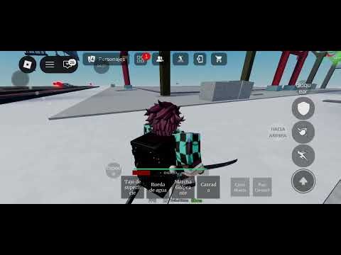 Tutorial de como jugar demon slayer en roblox