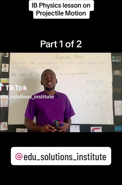 Understanding Projectile Motion in IB Physics - Part 1