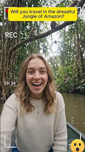 I Explored the Amazon Jungle 😱 Boat Trip Through Dense Rainforest (POV)