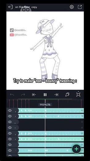 just a tweening process clip : #gacha #edit #alightmotion #fyp #tutorial #art #shorts