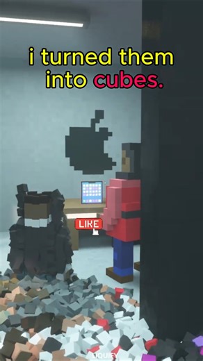 EVERYONE TURNED INTO A CUBE! 🧊💀 (Minecraft Virus?) #minecraftanimation #minecraft