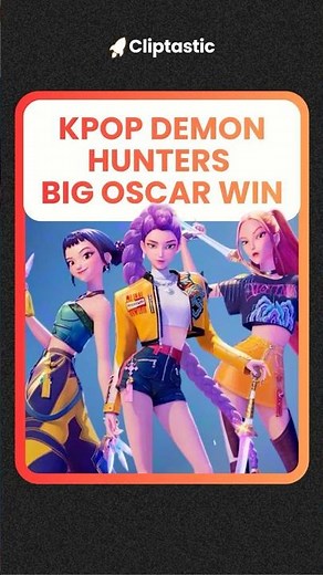 KPop Demon Hunters Wins Oscar for Best Animated Feature | Historic Win for Asian Filmmakers